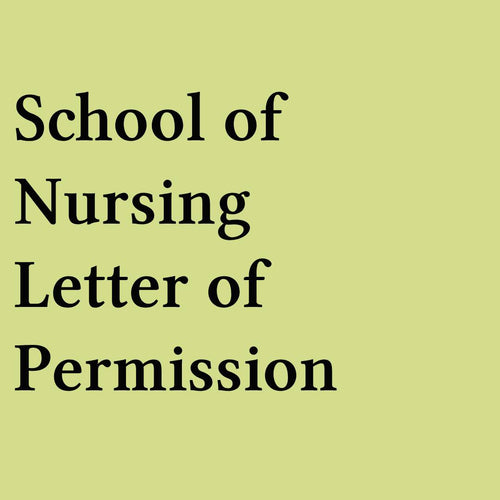 Letter of Permission